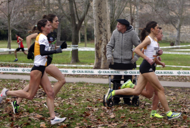 Campeonato Navarro de Cross 2024 en Estella.