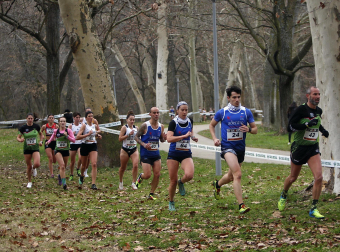 Campeonato Navarro de Cross 2024 en Estella.