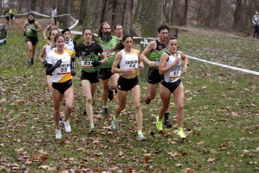 Campeonato Navarro de Cross 2024 en Estella.