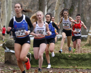 Campeonato Navarro de Cross 2024 en Estella.