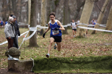 Campeonato Navarro de Cross 2024 en Estella.