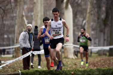Campeonato Navarro de Cross 2024 en Estella.