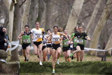 Campeonato Navarro de Cross 2024 en Estella.