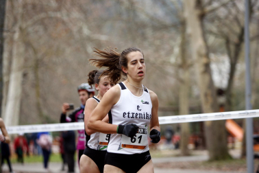 Campeonato Navarro de Cross 2024 en Estella.