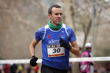 Campeonato Navarro de Cross 2024 en Estella.