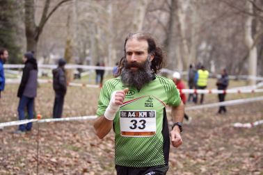 Campeonato Navarro de Cross 2024 en Estella.