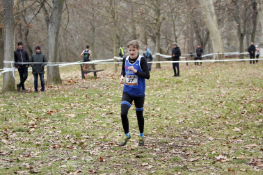 Campeonato Navarro de Cross 2024 en Estella.