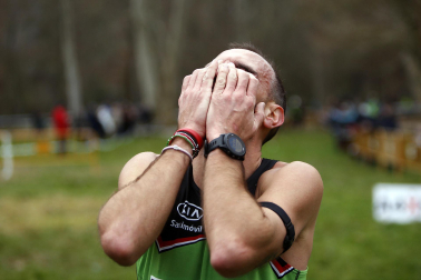 Campeonato Navarro de Cross 2024 en Estella.