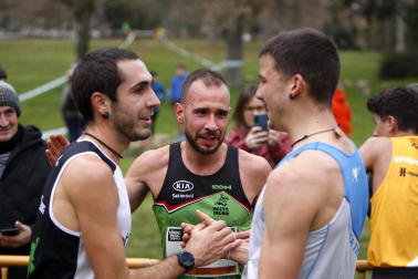 Campeonato Navarro de Cross 2024 en Estella.