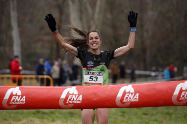 Campeonato Navarro de Cross 2024 en Estella.