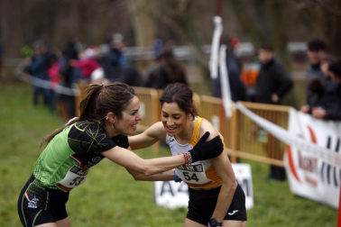 Campeonato Navarro de Cross 2024 en Estella.