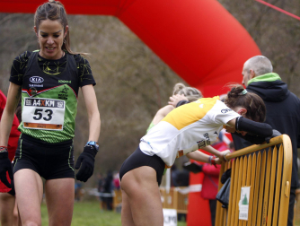 Campeonato Navarro de Cross 2024 en Estella.