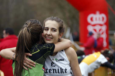 Campeonato Navarro de Cross 2024 en Estella.