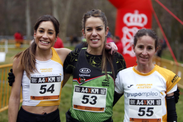 Campeonato Navarro de Cross 2024 en Estella.