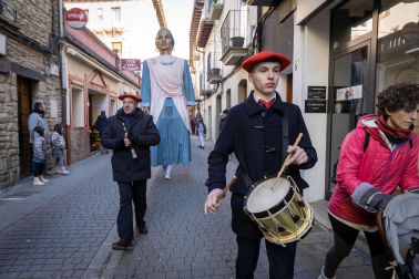 Fotos del día de San Sebastián en Sangüesa
