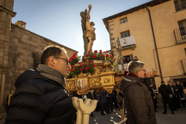 Fotos del día de San Sebastián en Sangüesa
