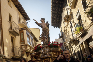 Fotos del día de San Sebastián en Sangüesa