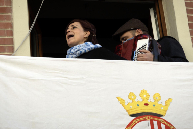 Fotos del día de San Sebastián en Sangüesa