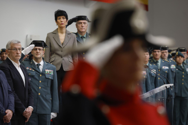 Fotos de la jura de José Miguel Barbero como nuevo jefe de la Guardia Civil en Navarra.