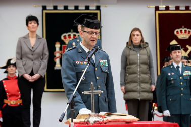 El coronel José Miguel Barbero jura su cargo