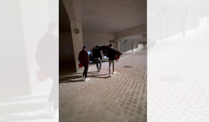 El Chimy abandona El Sadar tras firmar su salida al Betis