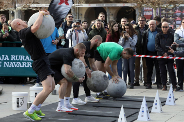 Fotos del primer día del campeonato de crossfit en Pamplona.