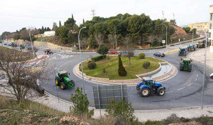 Vídeo de la concentración de tractores en Tudela