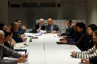 Fotos de la cuarta jornada de protestas de los agricultores navarros en el centro de Pamplona.