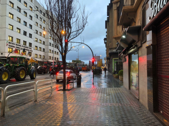 Fotos del cuarto día de la tractorada en Navarra.