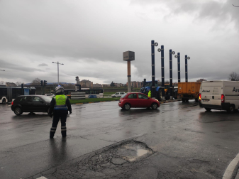 Fotos del cuarto día de la tractorada en Navarra.