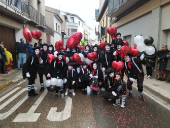 Desfile por las calles de la localidad ribera este sábado 10 de febrero./