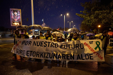 Imágenes de la marcha a favor del agro navarro.