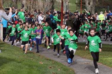 VIII Carrera de los Valientes contra el Cáncer en Pamplona. |