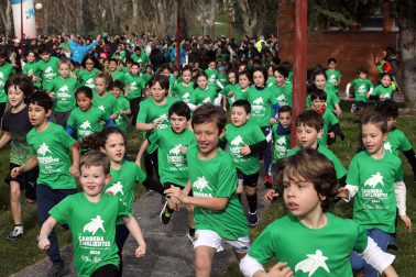 VIII Carrera de los Valientes contra el Cáncer en Pamplona. |