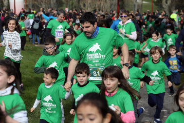VIII Carrera de los Valientes contra el Cáncer en Pamplona. |
