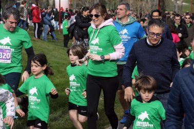 VIII Carrera de los Valientes contra el Cáncer en Pamplona. |