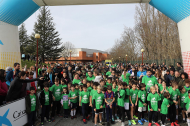 VIII Carrera de los Valientes contra el Cáncer en Pamplona. |