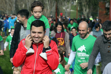 VIII Carrera de los Valientes contra el Cáncer en Pamplona. |