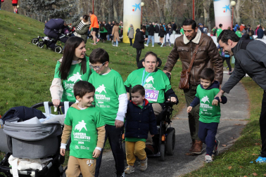 VIII Carrera de los Valientes contra el Cáncer en Pamplona. |