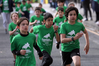 VIII Carrera de los Valientes contra el Cáncer en Pamplona. |