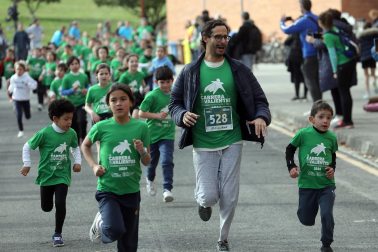 VIII Carrera de los Valientes contra el Cáncer en Pamplona. |