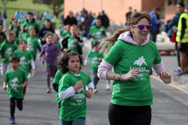 VIII Carrera de los Valientes contra el Cáncer en Pamplona. |