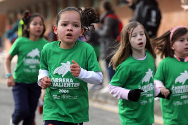 VIII Carrera de los Valientes contra el Cáncer en Pamplona. |