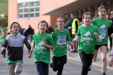 VIII Carrera de los Valientes contra el Cáncer en Pamplona. |