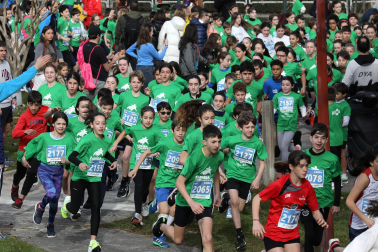VIII Carrera de los Valientes contra el Cáncer en Pamplona. |