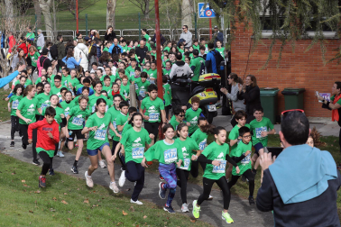 VIII Carrera de los Valientes contra el Cáncer en Pamplona. |
