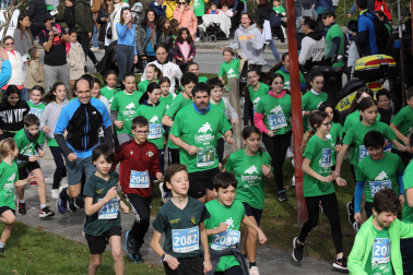 VIII Carrera de los Valientes contra el Cáncer en Pamplona. |