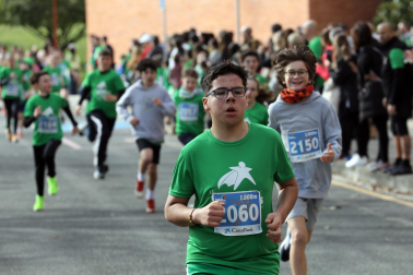 VIII Carrera de los Valientes contra el Cáncer en Pamplona. |