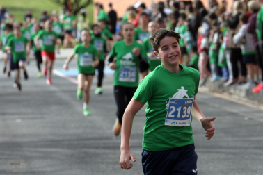 VIII Carrera de los Valientes contra el Cáncer en Pamplona. |