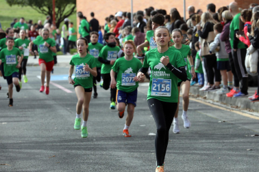 VIII Carrera de los Valientes contra el Cáncer en Pamplona. |
